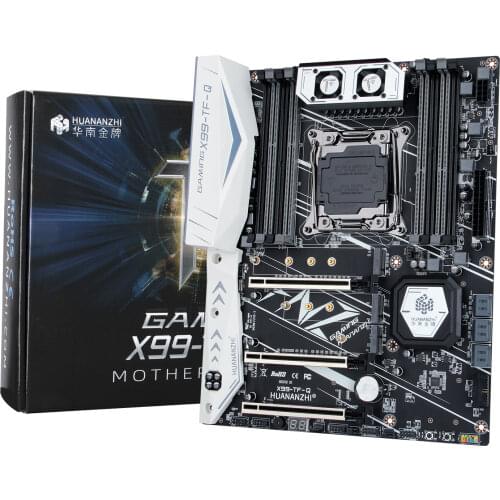 HUANANZHI X99 motherboard with dual M.2 NVME slot support both DDR3 and DDR4 LGA 2011-3