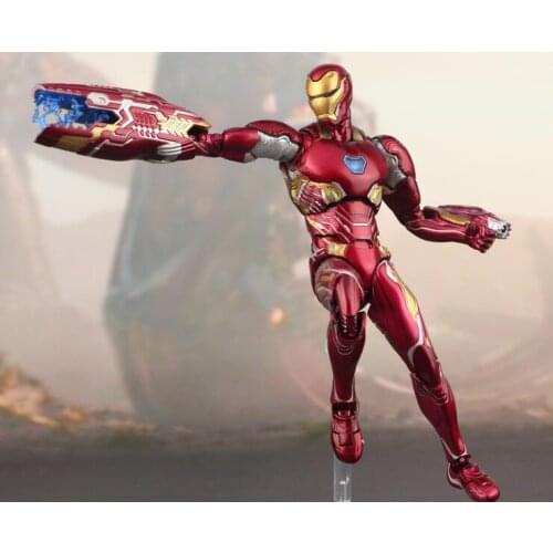 Avengers Infinity War IronMan MK 50 & Tamashi Stage Base PVC Iron Man Action Figure Collectible Model Toy