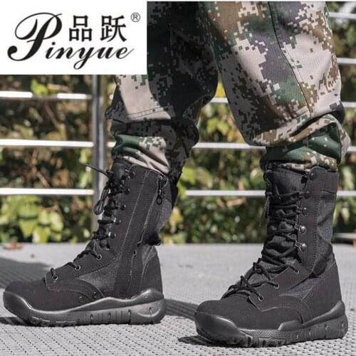 Men sports tactical military men boots wear-resistant shoes for hiking climbing Tactical desert boots