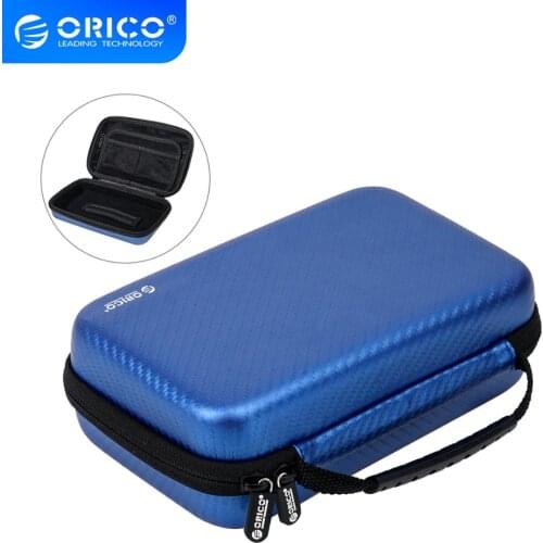 ORICO 3.5 Hard Disk Case Portable Power bank HDD Protection Bag EVA Shockproof for External 3.5 inch Hard Drive Earphone U Disk