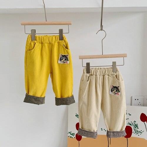 Autumn New Kids Boys and Girls Casual Pants
