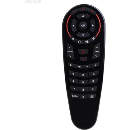 G30S Remote Control,6 Axis Gyroscope Voice Remote Controller for Android TV Box
