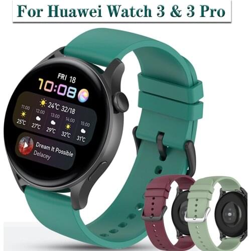 For Huawei Watch 3 & 3 Pro Strap Wristband Bracelet Watchbands 22mm Watch Band For Huawei Watch GT 2 Pro GT2E