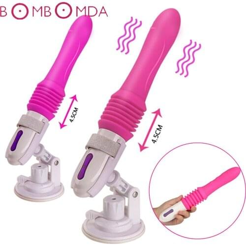 Sex Shop G-spot Vibrator For Women Massage Automatic Stretching Sex Machine Female Masturbation Thrusting Dildo Vibrator Sex Toy