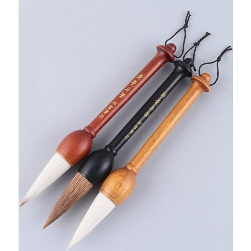 Wolf hair sheep hair brush calligraphy pen couplet list book large writing brush large block letters large character writing