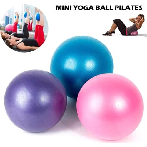 Sports Yoga Balls Anti-Pressure Explosion-Proof 25cm Pilates Fitness Gym Balance Ball Exercise Gymnastics Workout Massage Ball