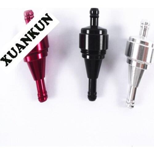 XUANKUN Motorcycle Accessories Modified Oil Filter Oil Aluminum Black Red Silver