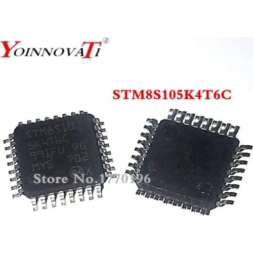 1pcs/lot STM8S105K4T6C STM8S105 STM8S10 5K4T6C QFP-32