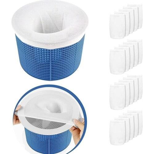 10 Piece Pool Skimmer Filters Baskets And Skimmers Net Reservoir to Protect Your Inground or Above Ground Pool