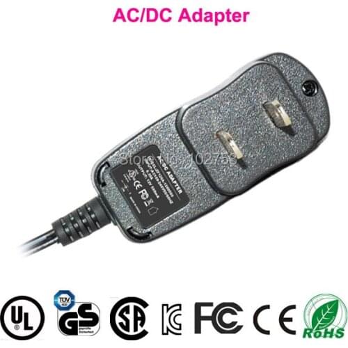 110v to 12V 500mA 0.5A power supply, Free shipping 1PCS 100% new US American 2 prong AC wall charger with 5521 barrel dc jack