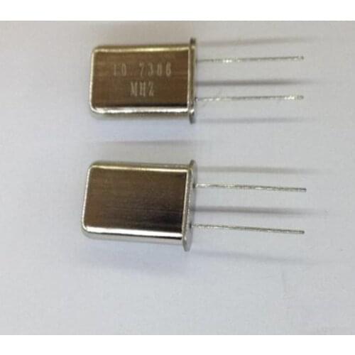 20pcs/LOT 10.7386MHZ 10.7386M 10.7386 HC-49U Quartz crystal resonator crystal