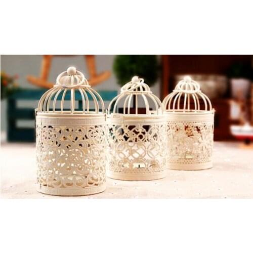 30pcs Bird Cage Decoration Candle Holders Bird Cage Wedding Candlestick DHL Fedex Free shipping