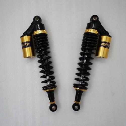 8mm spring 370mm/375mm/380mm motorcycle shock absorber for yamaha XT500 TT500 honda Kawasaki Suzuki RM370 RM125 ATV black