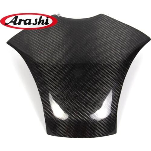 Arashi For HONDA CBR600RR 07-12 Carbon Fiber Gas Tank Cover Fuel Case Protector CBR600 CBR 600 RR 2007 2008 2009 2010 2011 2012