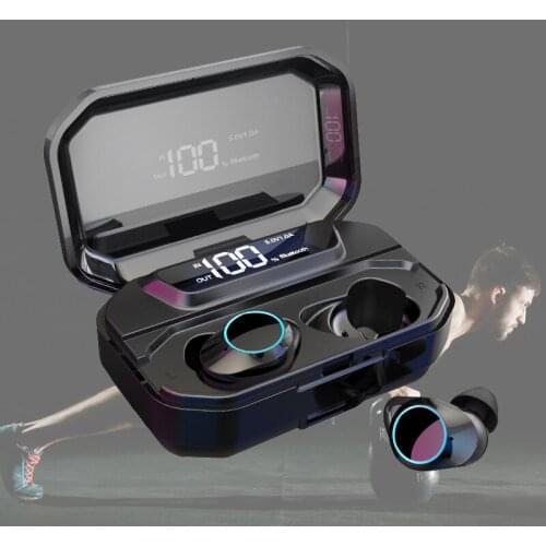 Bluetooth Earphones TWS True Wireless Earbuds Sport IPX7 Waterproof With Mic Type-c Charge Case For IOS Android Samsung Phone