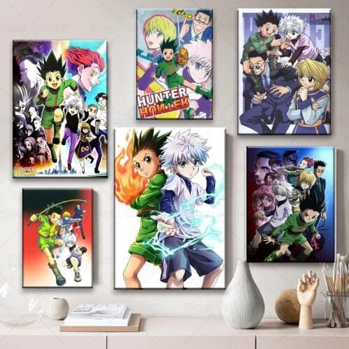 Hunter X Hunter Anime Home Decoration Gifts Modern Living Room Artwork Home Decor Living Room Or Bedroom Wall Painting