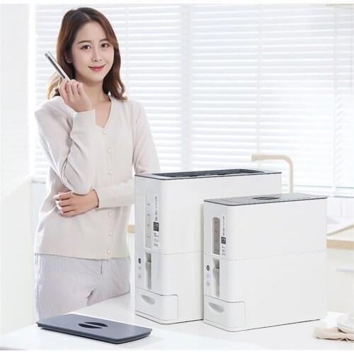 10kg Multi-Function Metering Rice Cylinder Meter Barrel Moisture-Proof Insect-Proof Sealed Rice Box Household Rice Barrel