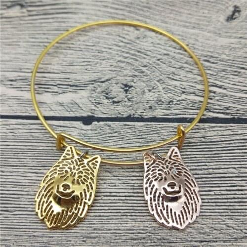 Trendy New Wolf Bangles Cute Wolf Car Bangles Bracelets Fashion Animal Pet Jewellery
