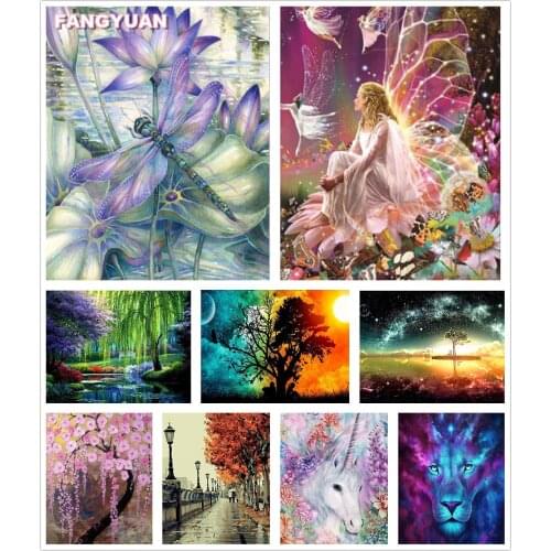 Cartoon Fairy Animal 5D Diy Diamond Painting Accessories Scenic Full Drill Cross Stitch Kit Diamond Embroidery Mosaic Home Decor
