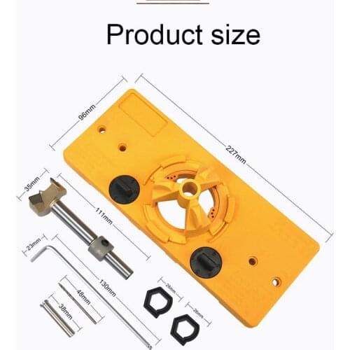 35MM Hole Openner Concealed Cup Style Hinge Jig Boring Hole Drill Guide Forstner Bit Wood Cutter Carpenter Woodworking Tools