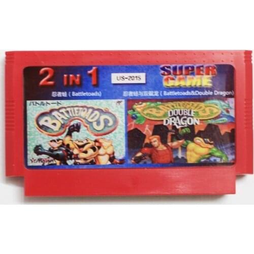 New 8bit Game card Best gift for children - 2 In 1, English Version