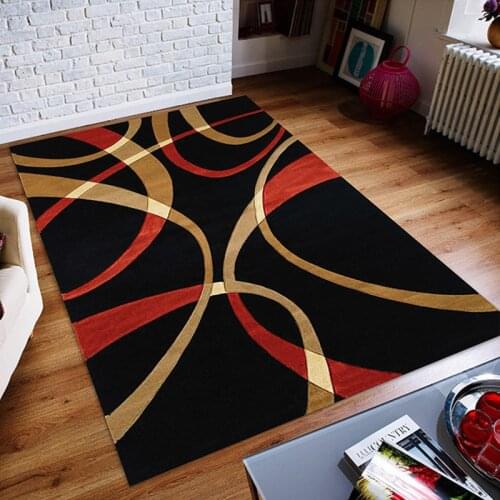 New geometric carpet for living room, carpet for bedroom, modern carpet for study, sofa, Nordic carpet