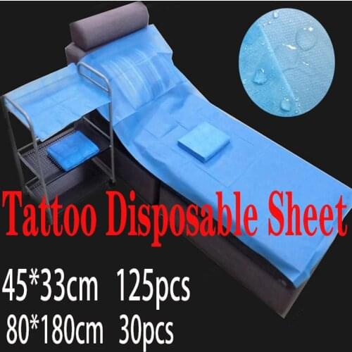 Disposable Tattoo Bed Sheet Waterproof Tablecloths Tattoo Clean Pad Tattoo Table Covers Pad Tattoo Accessories Disposable Sheet