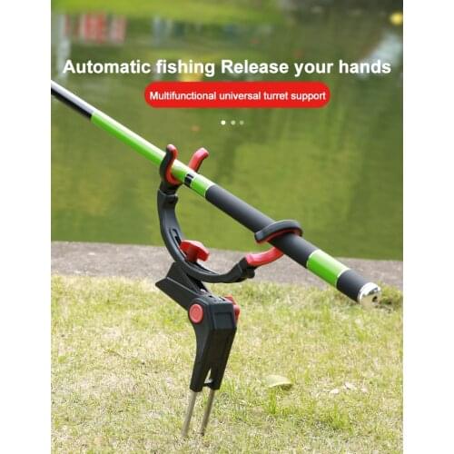 360 Degree Adjustable Fishing Foldable Bracket Universal Fishing Pole Holder Sea Lake Fish Rod Rack Stand Fishing Accessories