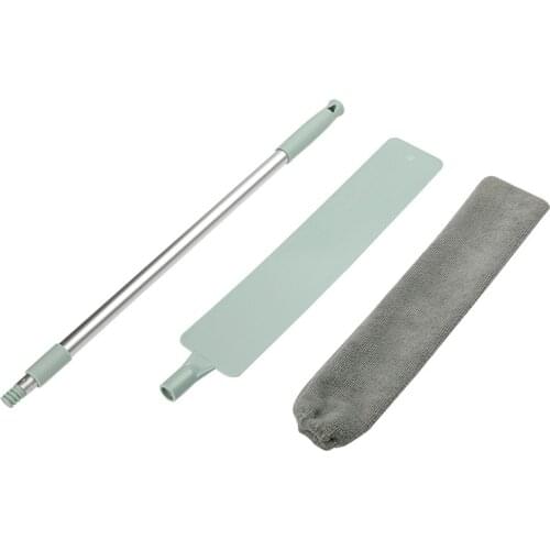 Adjustable Bedside Dust Brush Long Handle Mop Household Bed Bottom Gap Clean Fur Hair Sweeping Dusty Magic Microfibre Duste