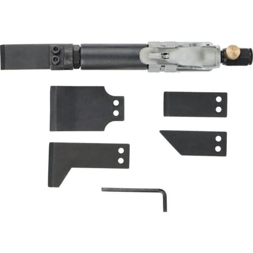 100C Pneumatic Shovel Mini Blade Air Scraper Detachable Head Straight Deruster Pneumatic Chisel