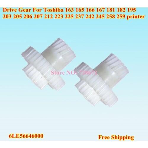 12pcs Compatible 6LE56646000 Fuser Drive Gear For Toshiba 163 165 166 167 181 203 205 206 207 212 223 225 237 242 245 258 259
