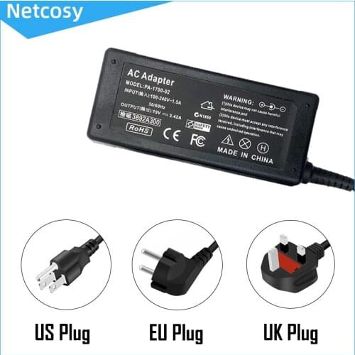 4.0x1.35mm 19V 3.42A 65W AC Adapter Power Supply Charger For Asus Q302 Q302L Q302LA Q302U Q302UA Q303 Q303U Q303UA Q304 Q304U