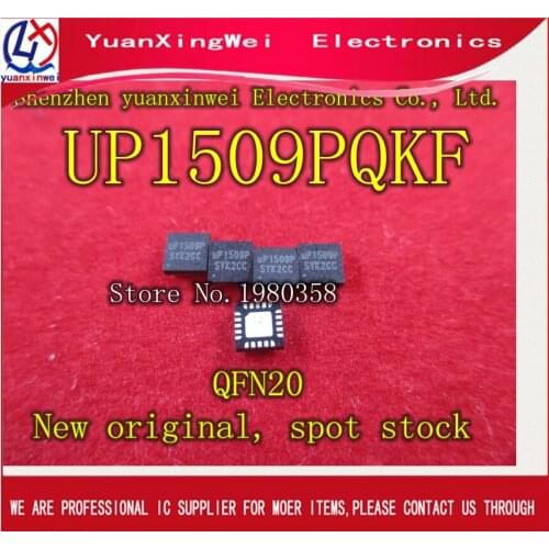 Free shipping 5PCS UP1509PQKF UP1509P UP1509 QFN20