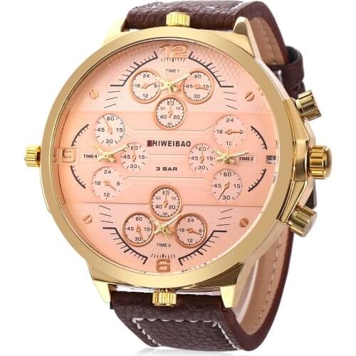 Brand Multifunction Large dial Military Watches men gift waterproof business Quartz Wristwatch Relogio Masculino Hombre Relojes