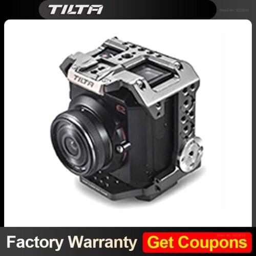 Tilta Cage for Z-cam E2 S6 F6 F8 Camera Cage Top Handle/Baseplate/Side Handle R/S Function ZCam E2 Camera Cage vs SmallRig