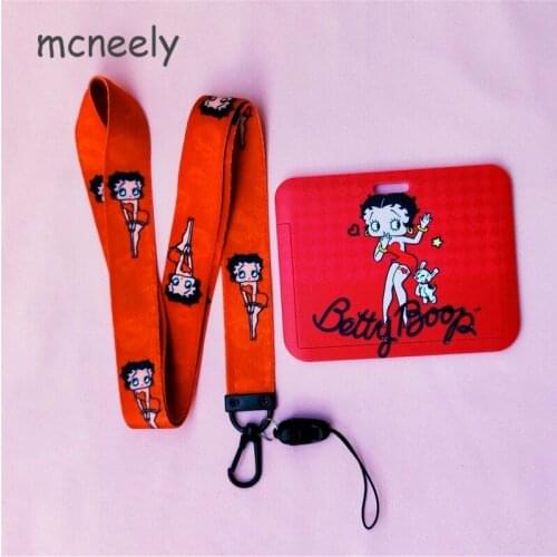 Cartoon Horizontal Cute Name Card Case Set Bus Card Student Meal Card Access Control Subway Room Card Badge Set Creative Gifts