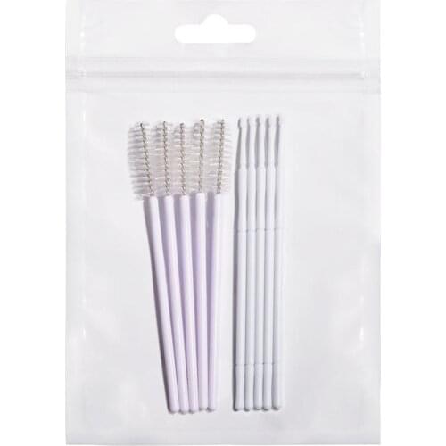 Disposable Eyelash Brush Mascara Wands Eyebrow Spoolie Brush Cosmetic Brush Kit Spoolie Brushes Mascara Wand