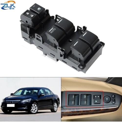 ZUK Power Master Window Control Switch Assy For HONDA ACCORD ASIAN CP1 CP2 CP3 2008 2009 2010 2011 2012 2013 LHD Left Hand Drive
