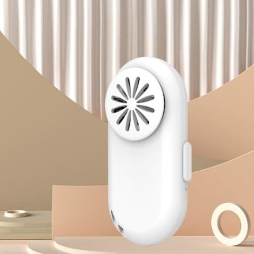 Rechargeable Face Mask Fan USB Clip On 270mAh Air Filter Fan Mini Reusable Air Purifiers Fan for for Men Women Kids