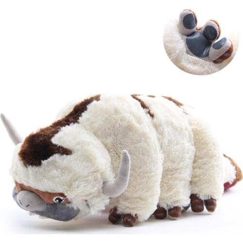 45cm-55cm Big Size Anime Kawaii Appa Plush Toys Soft Juguetes Stuffed Animal Brinquedos christmas gift