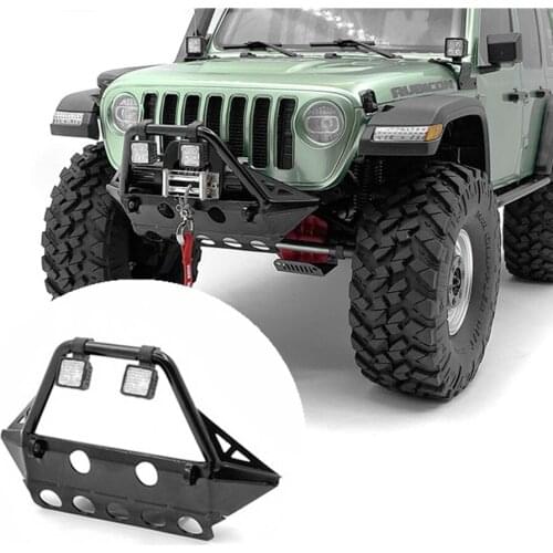 1/10 AXIAL SCX10 III Third Generation Wrangler JL TUBE Metal Front Bumper Protector For Rc Car