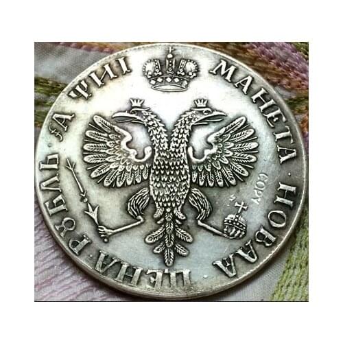 Russia 1 Rouble coins copy 100% coper manufacturing silver-plated