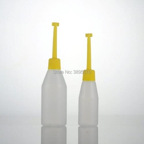 25ml/55ml lastic Bottle Dropper Bottle Empty Paint Ointment Bottle Painting Sand Painting Glitter Glue Bottles F363
