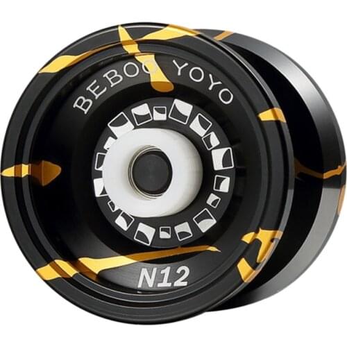 BEBOOYOYO Metal Yoyo Professional Yoyo Set Yo Yo + Glove N12 Yo-Yo Metal Yoyo Classic Toys Gift Present