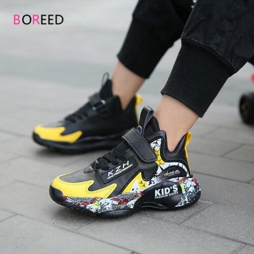 Brand Child Casual Shoes Breathable Comfortable Kids Shoes Fashion Childrens Sneakers Boys Basketball Sports Shoes For Boys