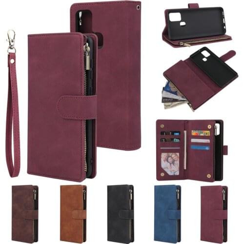Flip Wallet Case for Samsung Galaxy A21S A20S A10S A51 A71 A12 A32 A42 A50 A70 A40 A41 A01 A10 A20 Case Stand Cards Holder Funda