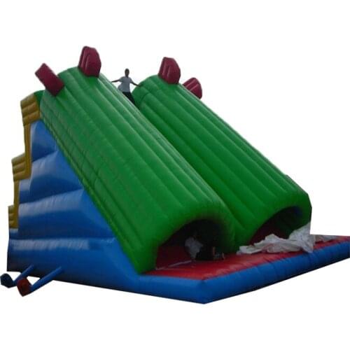 Commercial super large PVC good quality inflatable double lane slide inflatable slide for entertainment
