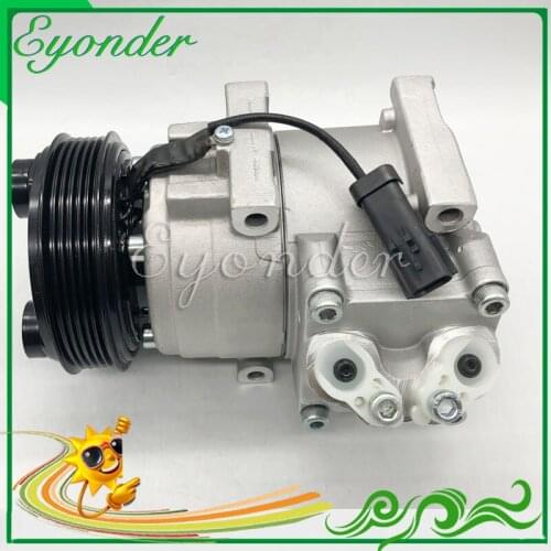 A/C AC Air Conditioning Compressor Cooling Pump HS18 Pulley PV6 for Ford Ecosport Fiesta Scape 4596-550AB 4596-550AC