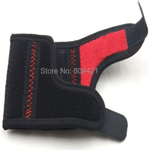 WholeSale 100pcs/lot Gym Sports Lifting Adjustable Wrist Brace Strap Wrap Hand Support Guard Black Free Shipment