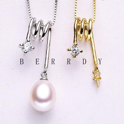 Wholesale Pendant Base Mountings Findings Jewelry Settings Mounts Accessories Parts for Pearls Beads Crystal Agate Coral Jade